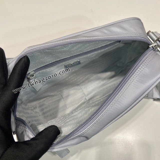 Prada專櫃新款三合一矩形單肩包 1BC167 普拉達三合一男女款尼龍布肩背斜挎包 csp1453
